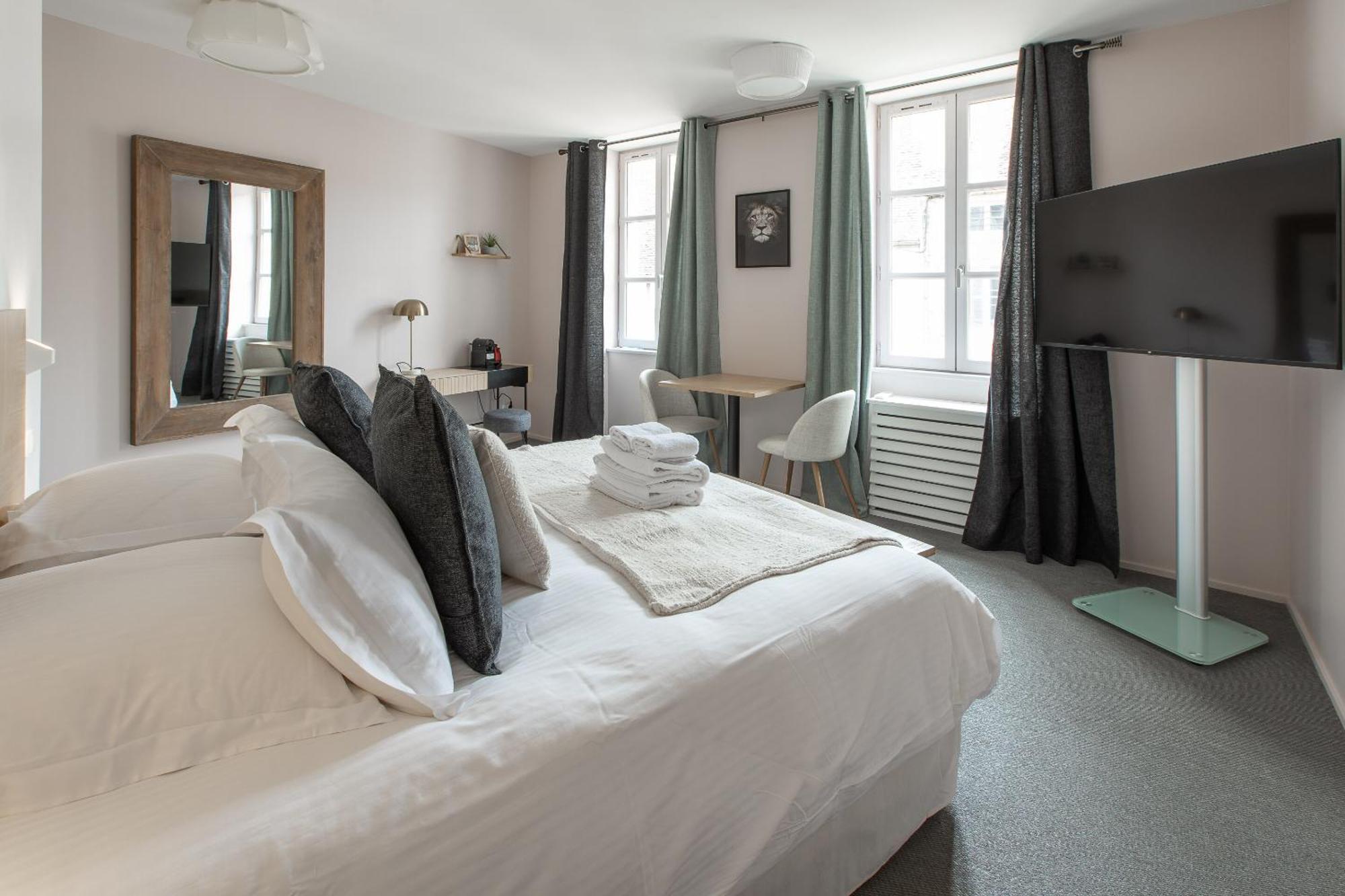 Appartement La Petite Fugue à Beaune  Chambre photo