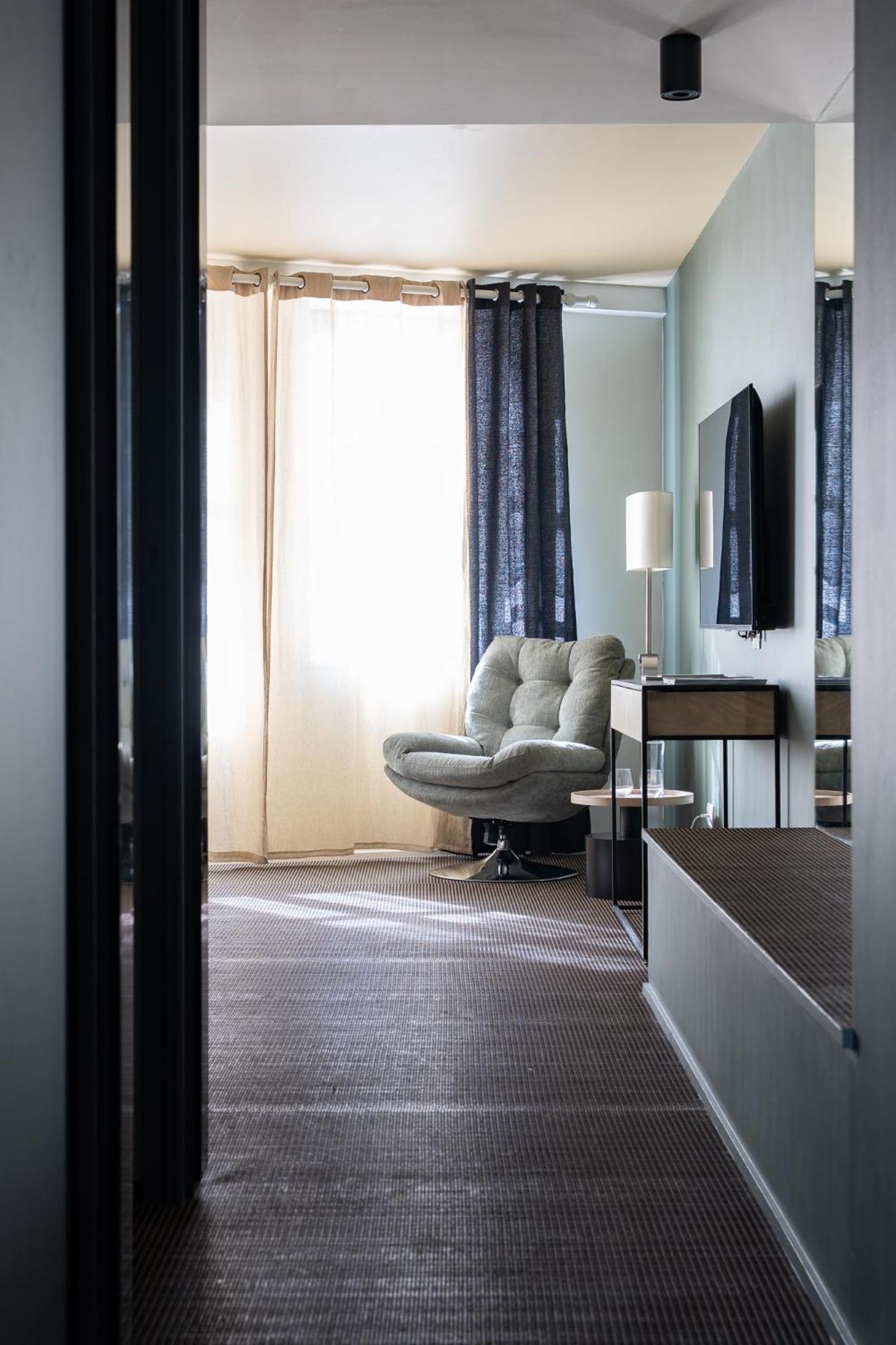 Appartement La Petite Fugue à Beaune  Chambre photo